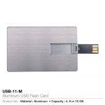 Aluminum Card Shape USB Flash Drives 8GB Aluminum Card Shape USB Flash Drives 8GB